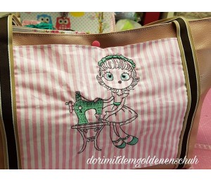 Stickserie - Sewing Girls